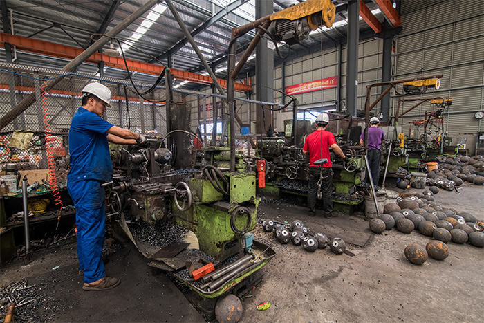 宁波网架配件车间